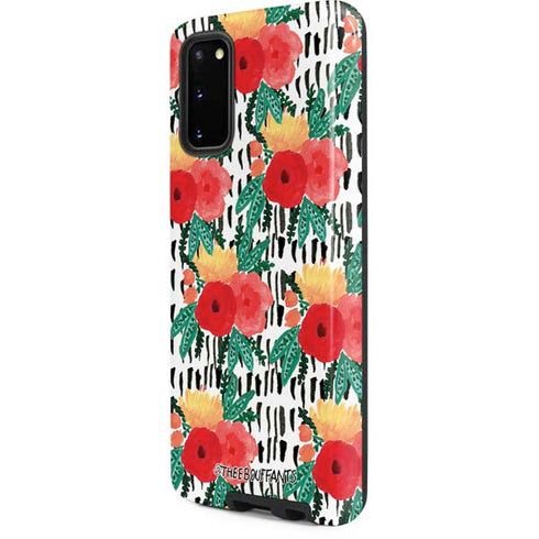 Bouffants and Broken Hearts Bouquets Print 3 Galaxy S20 Pro Case