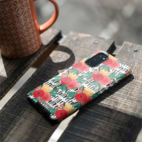 Bouffants and Broken Hearts Bouquets Print 3 Galaxy S20 Pro Case