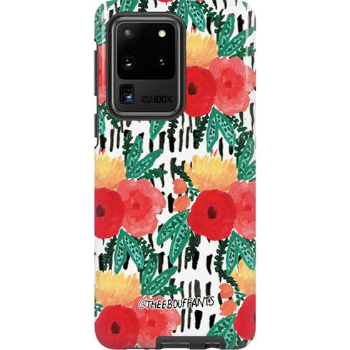 Bouffants and Broken Hearts Bouquets Print 3 Galaxy S20 Ultra 5G Pro Case