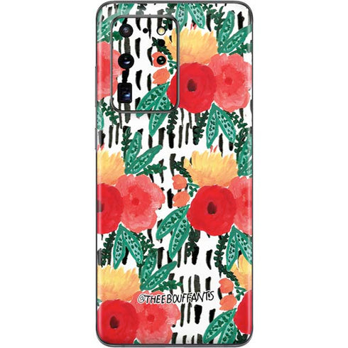 Bouffants and Broken Hearts Bouquets Print 3 Galaxy S20 Ultra 5G Skin
