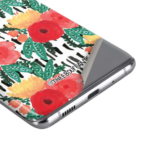 Bouffants and Broken Hearts Bouquets Print 3 Galaxy S20 Ultra 5G Skin