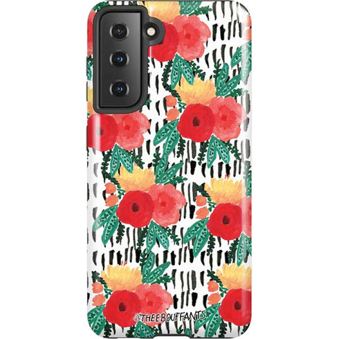 Bouffants and Broken Hearts Bouquets Print 3 Galaxy S21 5G Pro Case