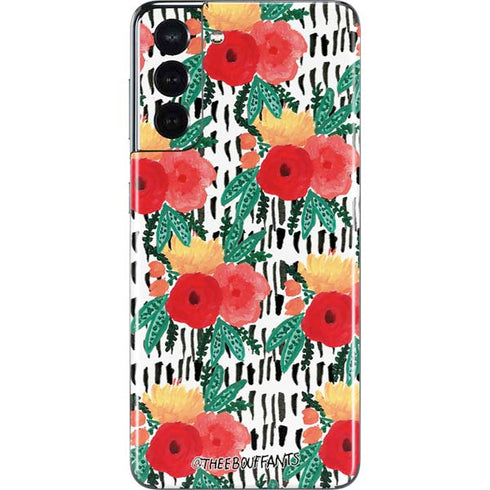 Bouffants and Broken Hearts Bouquets Print 3 Galaxy S21 5G Skin