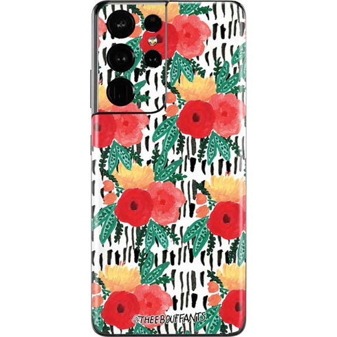 Bouffants and Broken Hearts Bouquets Print 3 Galaxy S21 Ultra 5G Skin