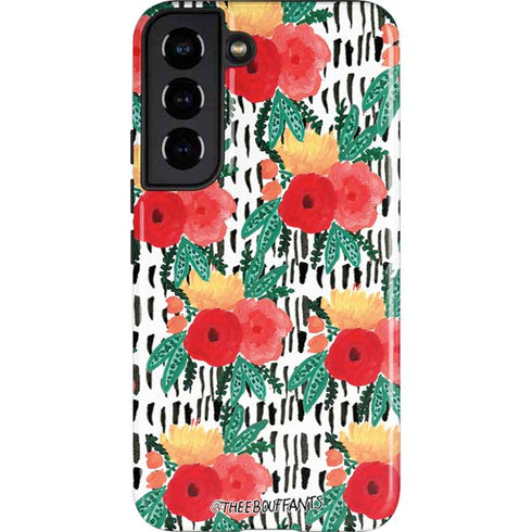 Bouffants and Broken Hearts Bouquets Print 3 Galaxy S22 Pro Case