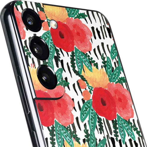 Bouffants and Broken Hearts Bouquets Print 3 Galaxy S22 Skin
