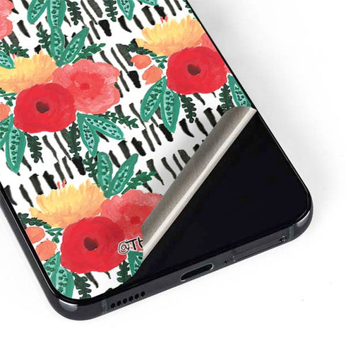 Bouffants and Broken Hearts Bouquets Print 3 Galaxy S22 Skin
