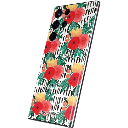Bouffants and Broken Hearts Bouquets Print 3 Galaxy S22 Ultra Skin
