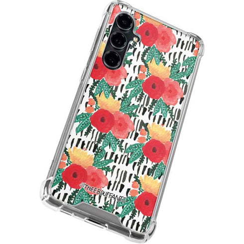 Bouffants and Broken Hearts Bouquets Print 3 Galaxy S23 FE Clear Case