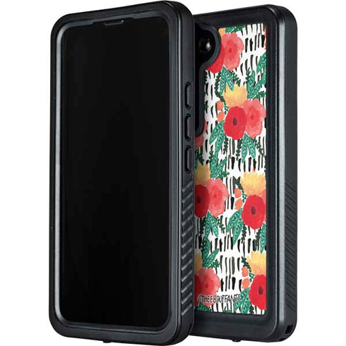 Bouffants and Broken Hearts Bouquets Print 3 Galaxy S23 Plus Waterproof Case