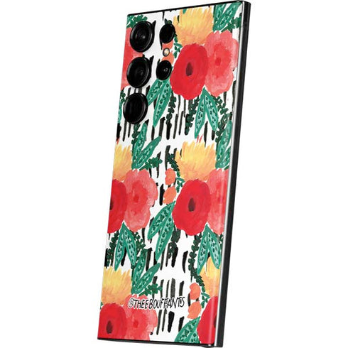 Bouffants and Broken Hearts Bouquets Print 3 Galaxy S23 Ultra Skin