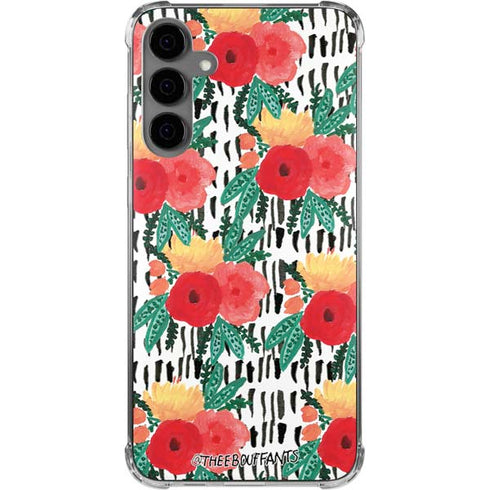 Bouffants and Broken Hearts Bouquets Print 3 Galaxy S24 Plus Clear Case