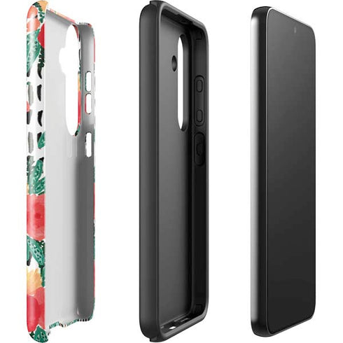 Bouffants and Broken Hearts Bouquets Print 3 Galaxy S24 Plus Impact Case