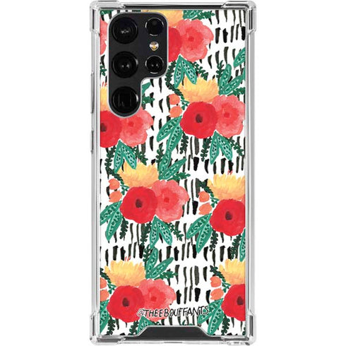Bouffants and Broken Hearts Bouquets Print 3 Galaxy S24 Ultra Clear Case