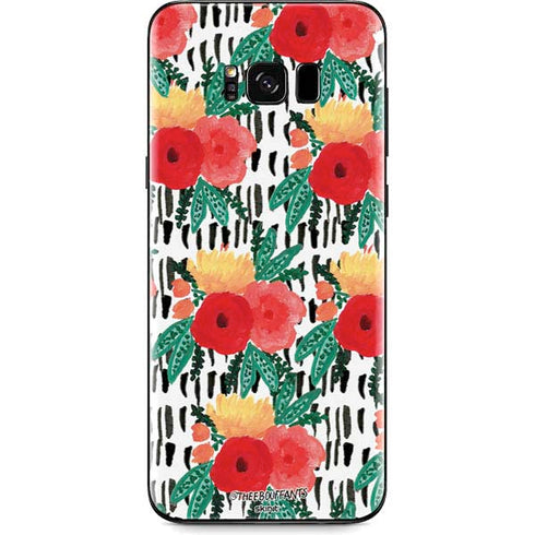 Bouffants and Broken Hearts Bouquets Print 3 Galaxy S8 Plus Skin