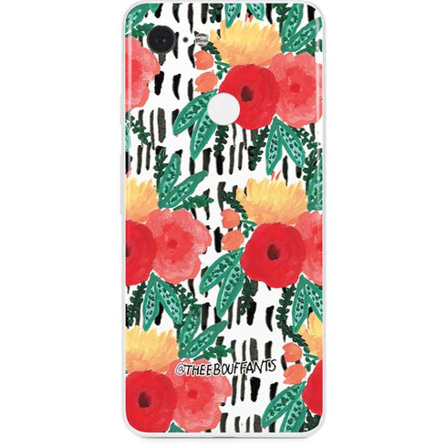 Bouffants and Broken Hearts Bouquets Print 3 Google Pixel 3 Skin