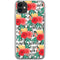 Bouffants and Broken Hearts Bouquets Print 3 iPhone 11 Clear Case