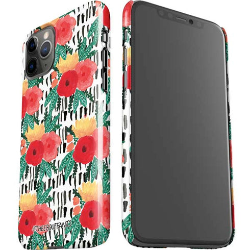 Bouffants and Broken Hearts Bouquets Print 3 iPhone 11 Pro Lite Case