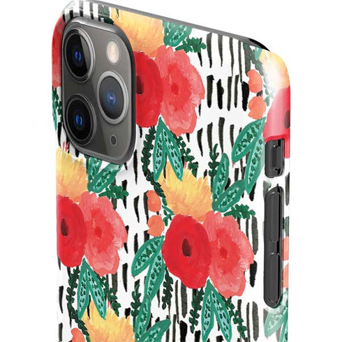Bouffants and Broken Hearts Bouquets Print 3 iPhone 11 Pro Max Lite Case