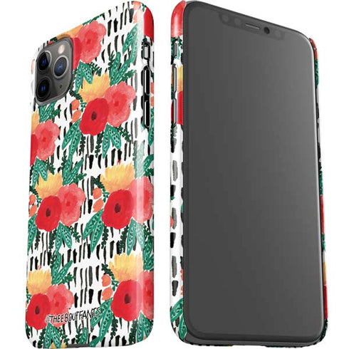 Bouffants and Broken Hearts Bouquets Print 3 iPhone 11 Pro Max Lite Case
