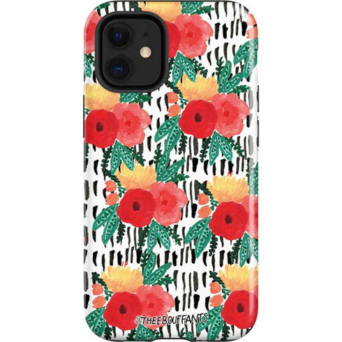 Bouffants and Broken Hearts Bouquets Print 3 iPhone 12 Mini Impact Case