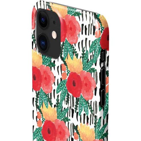 Bouffants and Broken Hearts Bouquets Print 3 iPhone 12 Mini Lite Case