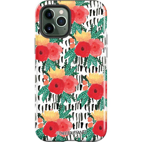 Bouffants and Broken Hearts Bouquets Print 3 iPhone 12 Pro Max Impact Case