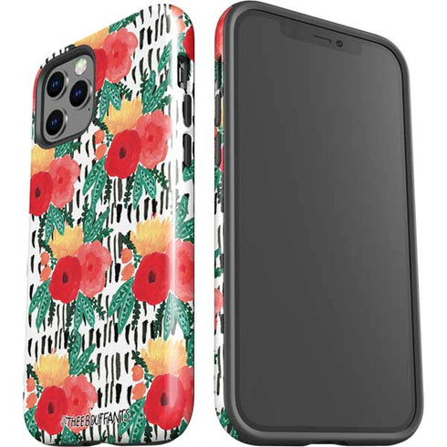 Bouffants and Broken Hearts Bouquets Print 3 iPhone 12 Pro Max Impact Case