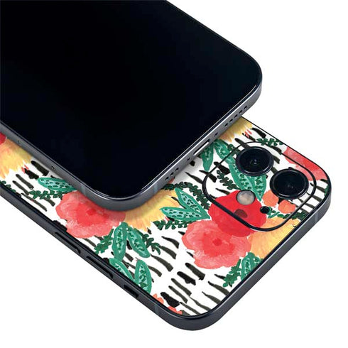 Bouffants and Broken Hearts Bouquets Print 3 iPhone 12 Skin