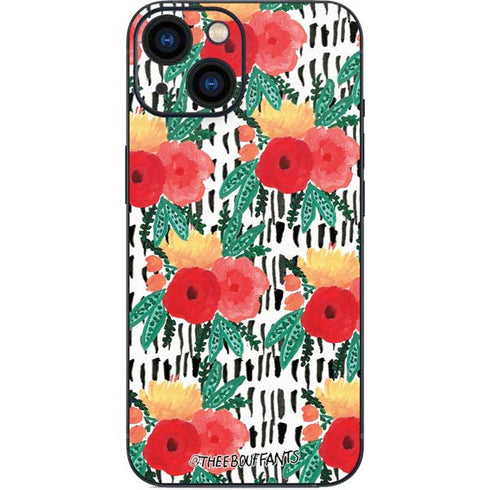 Bouffants and Broken Hearts Bouquets Print 3 iPhone 13 Mini Skin