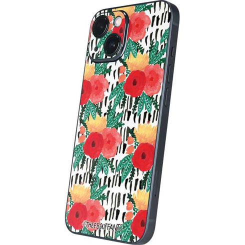 Bouffants and Broken Hearts Bouquets Print 3 iPhone 13 Mini Skin