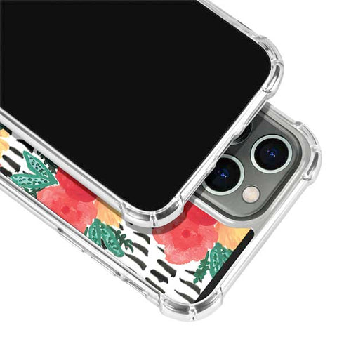 Bouffants and Broken Hearts Bouquets Print 3 iPhone 13 Pro Clear Case