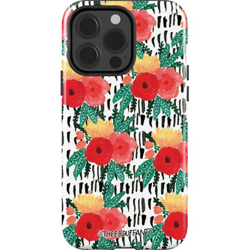 Bouffants and Broken Hearts Bouquets Print 3 iPhone 13 Pro Impact Case