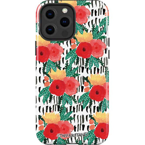 Bouffants and Broken Hearts Bouquets Print 3 iPhone 13 Pro Max Impact Case