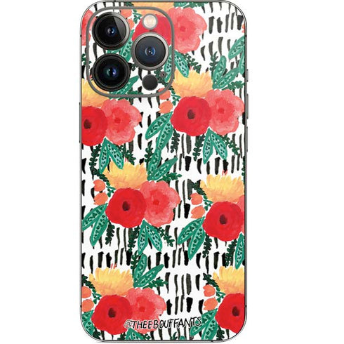 Bouffants and Broken Hearts Bouquets Print 3 iPhone 13 Pro Skin