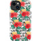 Bouffants and Broken Hearts Bouquets Print 3 iPhone 14 Plus Impact Case