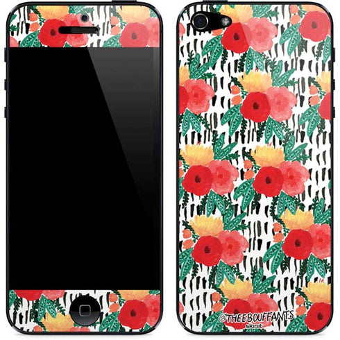 Bouffants and Broken Hearts Bouquets Print 3 iPhone 5/5s/5SE Skin