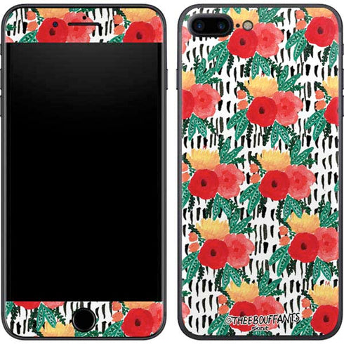 Bouffants and Broken Hearts Bouquets Print 3 iPhone 7 Plus Skin