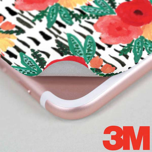 Bouffants and Broken Hearts Bouquets Print 3 iPhone 7 Plus Skin