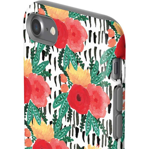 Bouffants and Broken Hearts Bouquets Print 3 iPhone SE (2nd & 3rd Gen) Pro Case