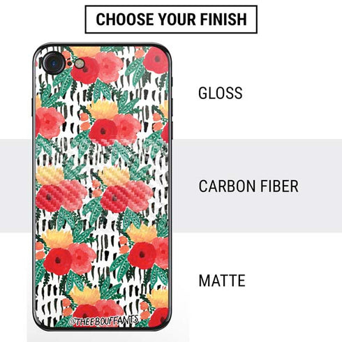 Bouffants and Broken Hearts Bouquets Print 3 iPhone SE (2nd & 3rd Gen) Skin