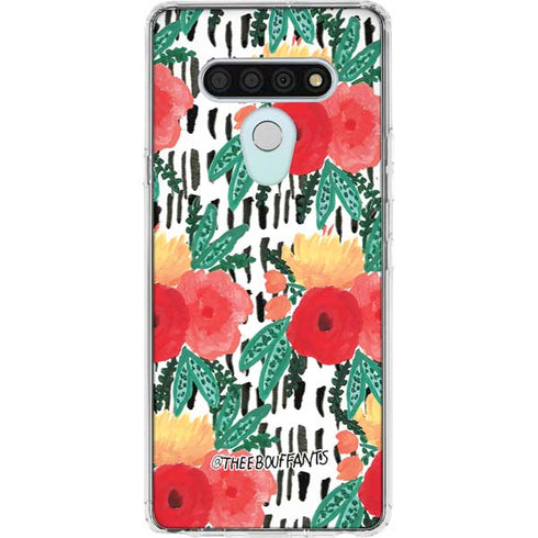 Bouffants and Broken Hearts Bouquets Print 3 LG Stylo 6 Clear Case