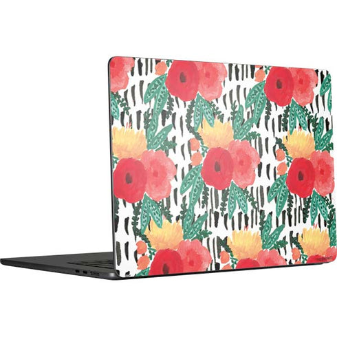 Bouffants and Broken Hearts Bouquets Print 3 MacBook Air 15 in (2023) Skin