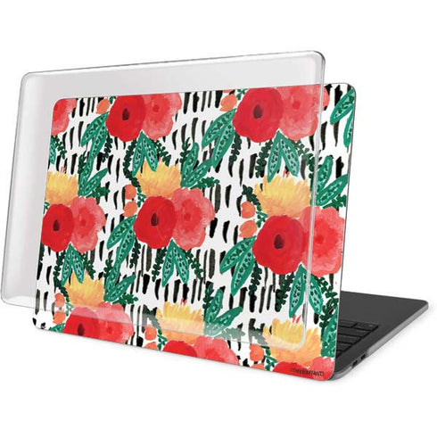 Bouffants and Broken Hearts Bouquets Print 3 MacBook Pro 15in (2016-19) Case plus Skin