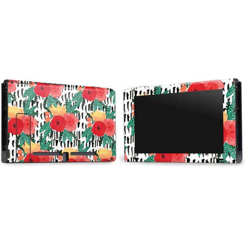 Bouffants and Broken Hearts Bouquets Print 3 Nintendo Switch Bundle Skin