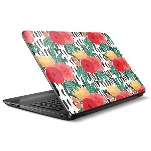 Bouffants and Broken Hearts Bouquets Print 3 HP Notebook Skin