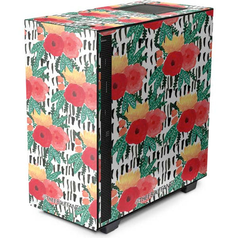 Bouffants and Broken Hearts Bouquets Print 3 NZXT H510 Compact ATX Mid-Tower Case Skin