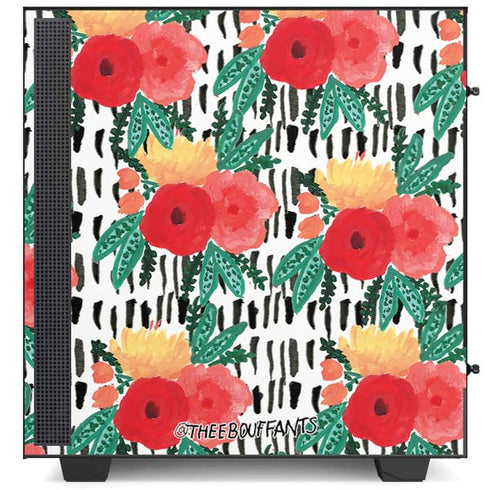 Bouffants and Broken Hearts Bouquets Print 3 NZXT H510 Compact ATX Mid-Tower Case Skin