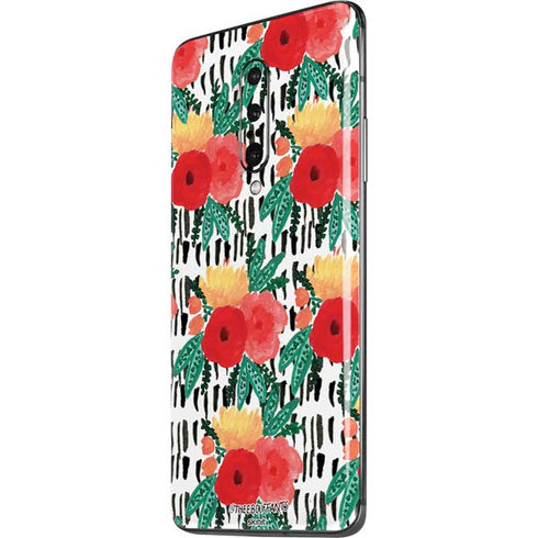 Bouffants and Broken Hearts Bouquets Print 3 OnePlus 7 Pro Skin