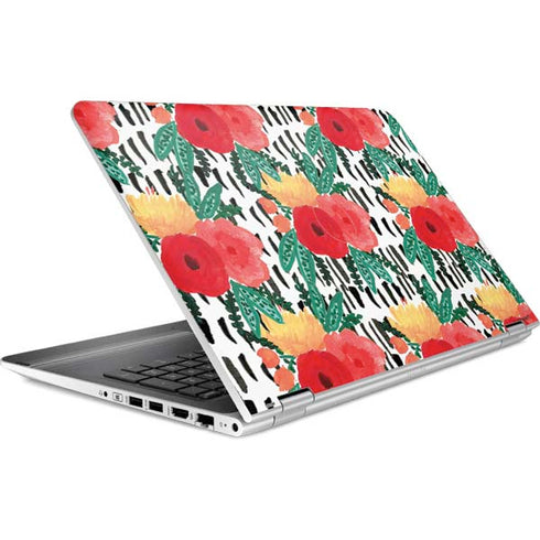 Bouffants and Broken Hearts Bouquets Print 3 HP Pavilion Skin